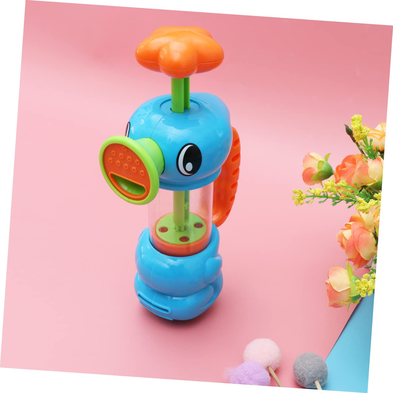HEMOTON 2 Pack Water Spray Bath Toys for Kids - Fun Faucet & Pump Water Play Set for Bathtub, Pool & Outdoor Activities - BPA Free Baby Bath Time Essentials