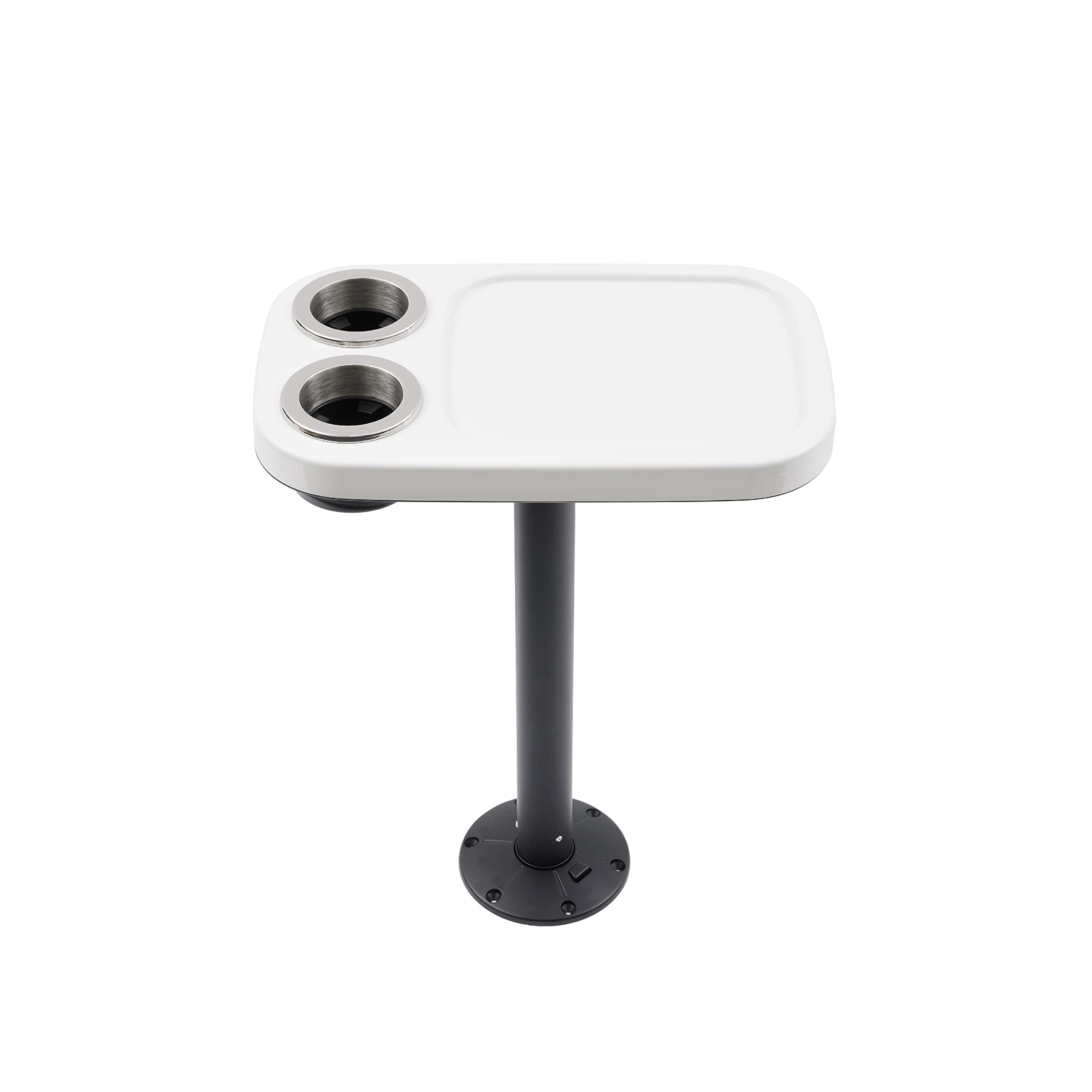 Manufacturers' Select ITC Marine Cocktail Boat Table Leg Set - Stainless Steel Pontoon Table Pedestal for Boats & Yachts | Perfect for Outdoor Dining, Cocktail Parties & Nautical Decor