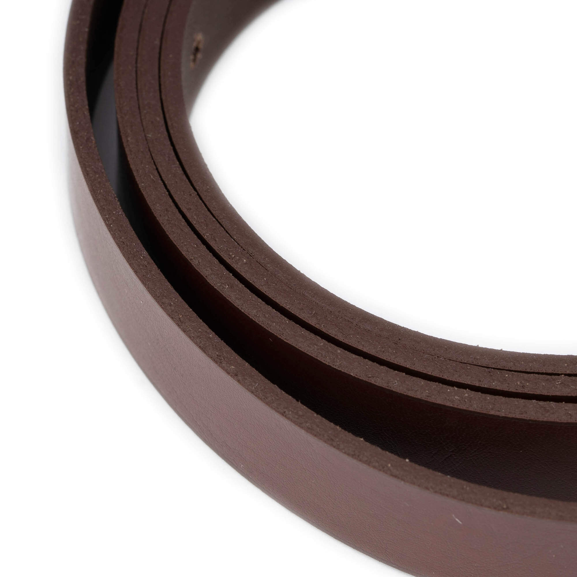 2.0 cm Dark Brown Genuine Leather Belt Strap for Dior Buckles - Women's Replacement Belt - Perfect for Dior Handbags, Tote Bags & Fashion Accessories