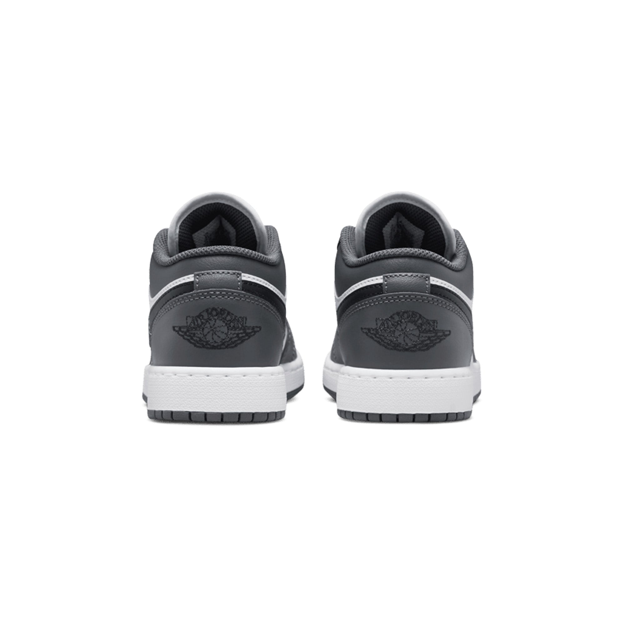 Air Jordan 1 Low 'Iron Grey' GS Sneakers for Girls (2024) - Casual Wear, School & Basketball Shoes for Teens