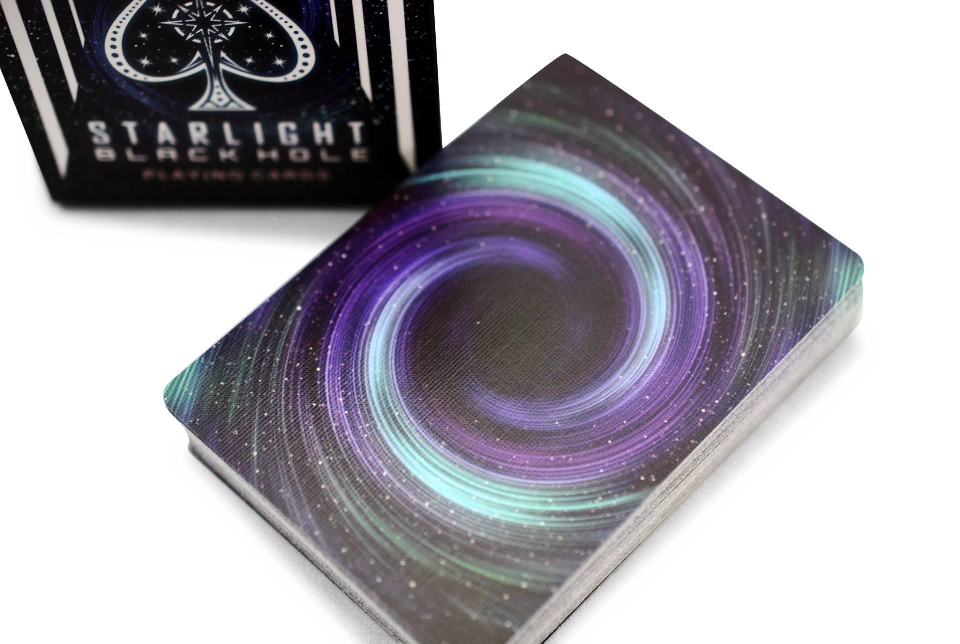 Bicycle® Starlight Black Hole Playing Cards - Premium Deck for Magic Tricks, Cardistry & Poker Night - Perfect for Professional Magicians & Card Enthusiasts