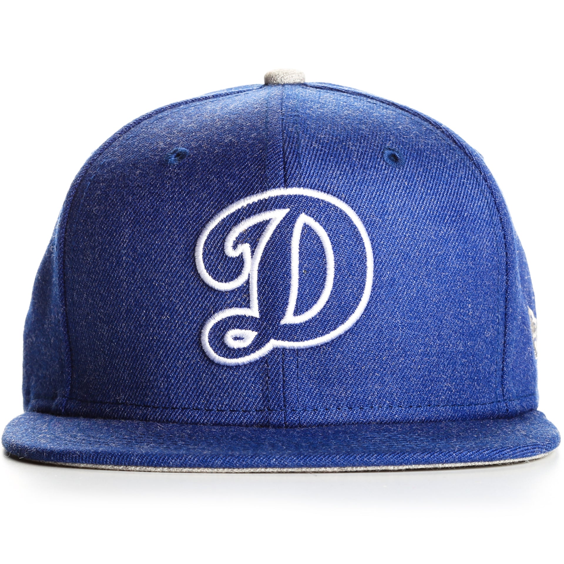 New Era 9Fifty Heather Hype Snapback Cap - Los Angeles Dodgers D Logo Hat in Heather Blue | Baseball Fan Gear for Men & Women, Streetwear Fashion Accessory