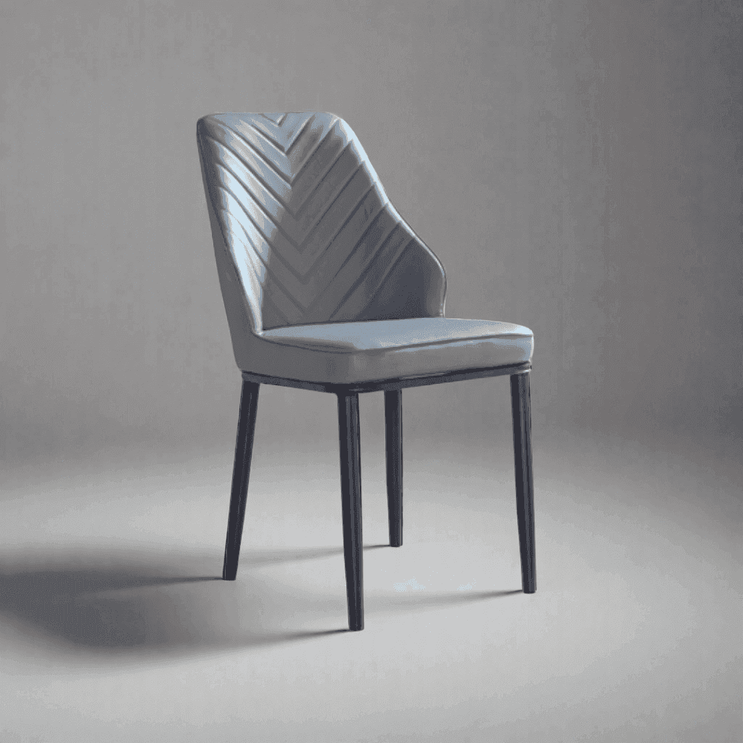 Graffias Modern Dining Chair - Sturdy Wooden Frame & Comfortable Upholstered Seat - Perfect for Kitchen, Dining Room, or Home Office