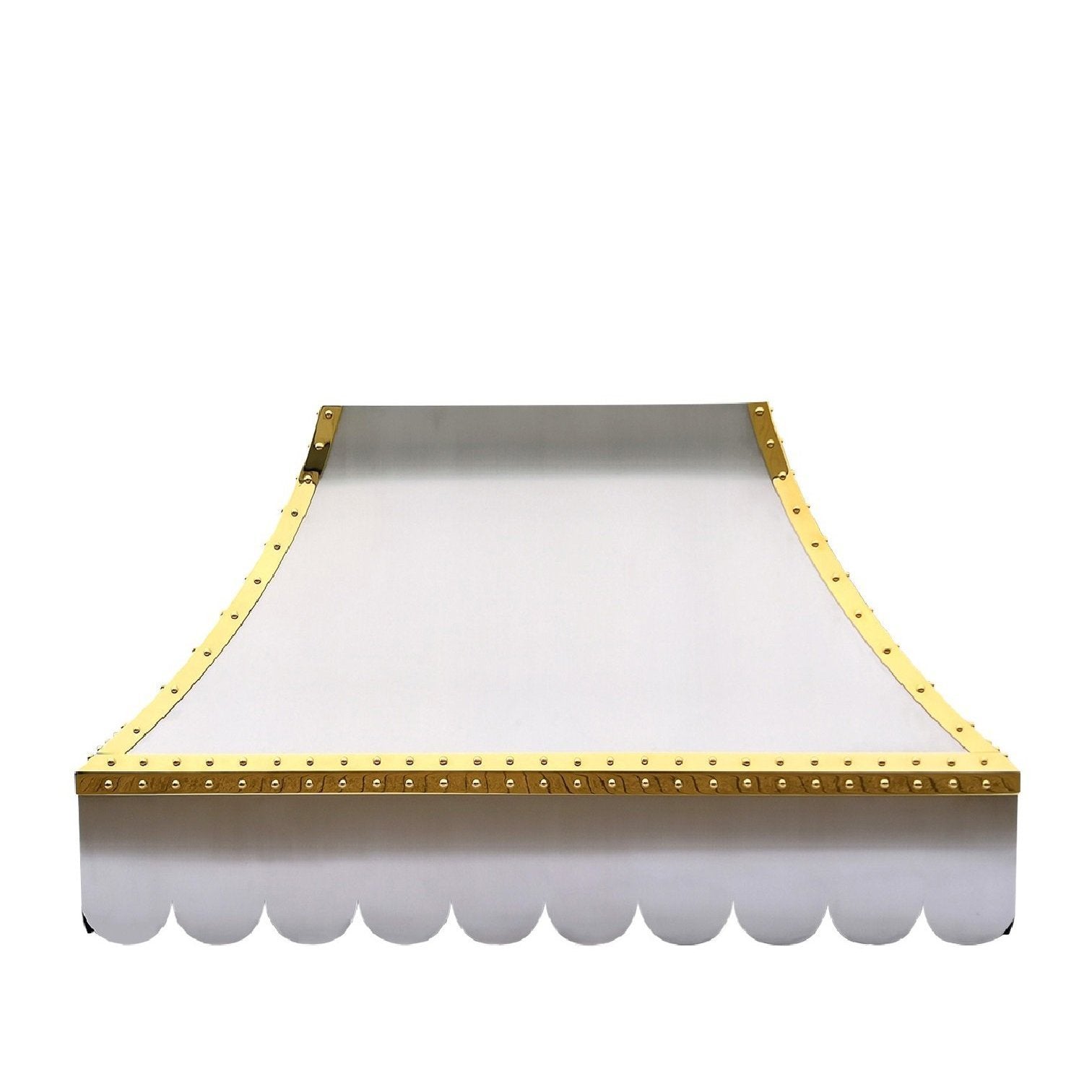SINDA 32-inch Stainless Steel Scalloped Range Hood - SRH32 - Modern Kitchen Ventilation for Home Cooking & Smoke Removal