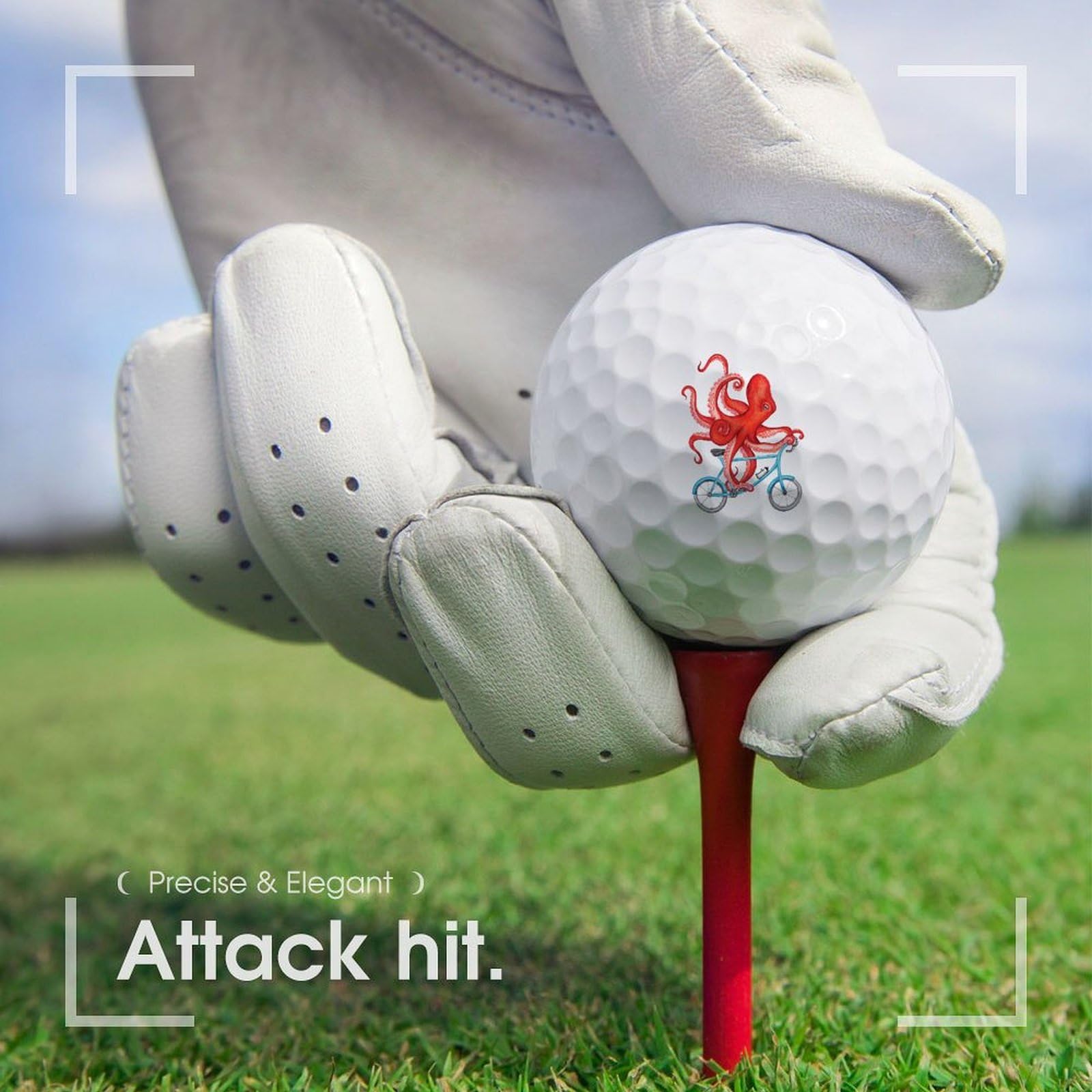 Performance Golf Balls for Distance & Accuracy - Perfect for Cycling & Golf Practice