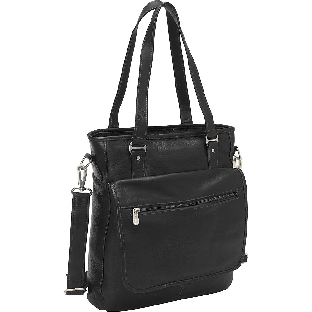 Premium Black Laptop & Tablet Tote Bag - Durable & Stylish Carry-All for Work, Travel & School - Fits 15