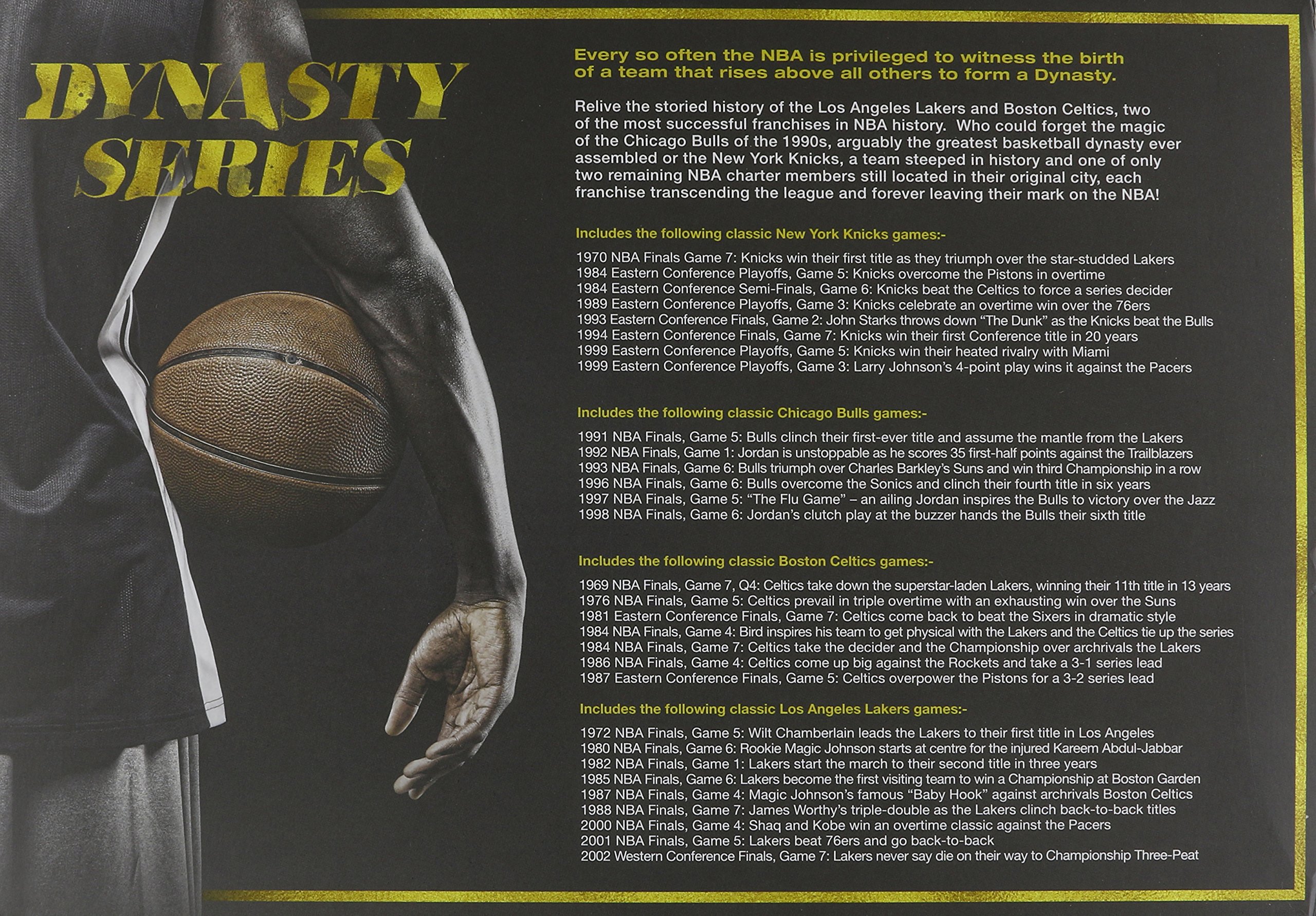 NBA Dynasty Series Collectors Set - Limited Edition Basketball Memorabilia for Fans & Sports Enthusiasts - Perfect for Home Display, Man Cave Decor, and Gift Giving