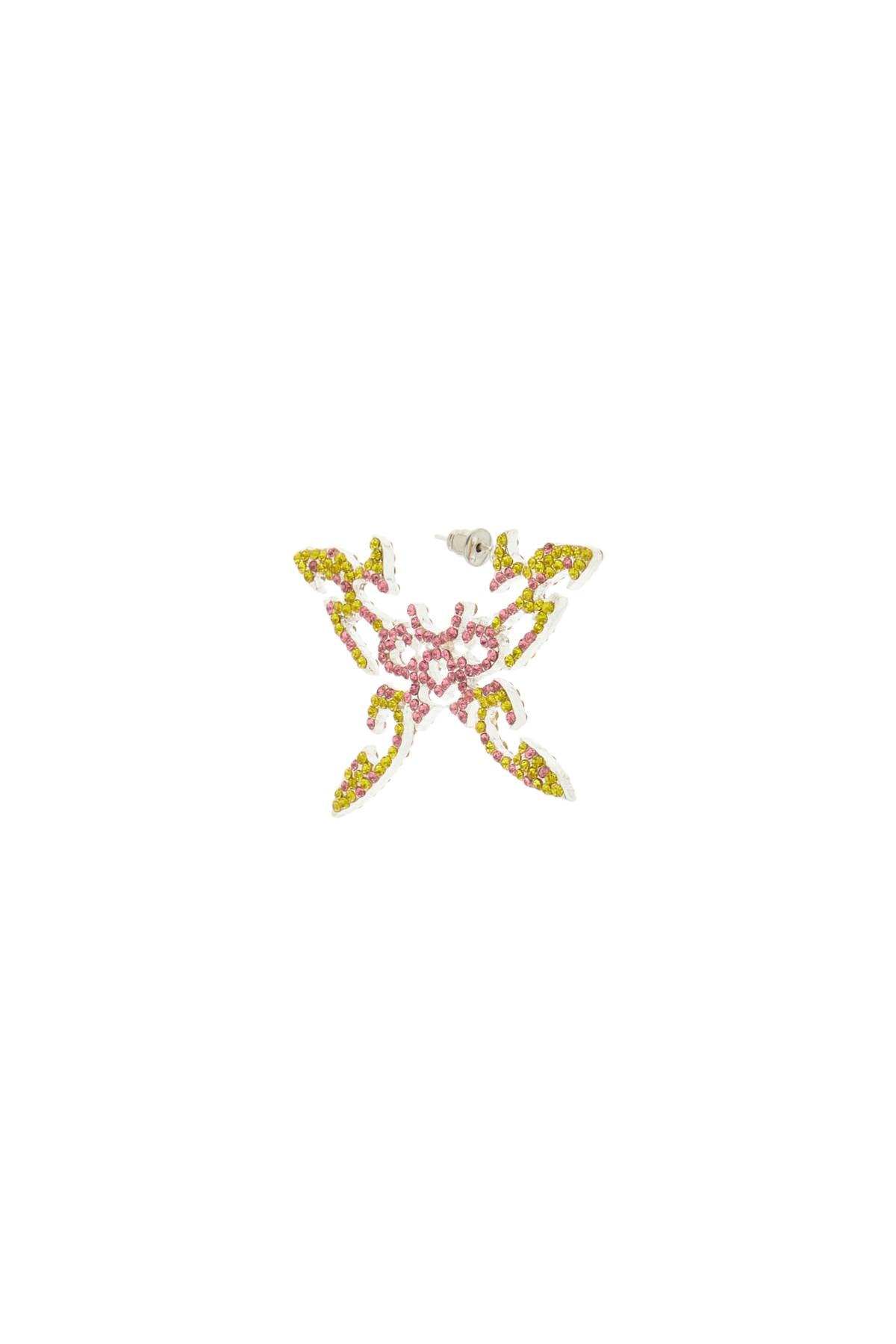Collina Strada Butterfly Tattoo Earrings - Fashionable Dainty Stud Earrings for Women, Perfect for Everyday Wear, Parties & Gifts