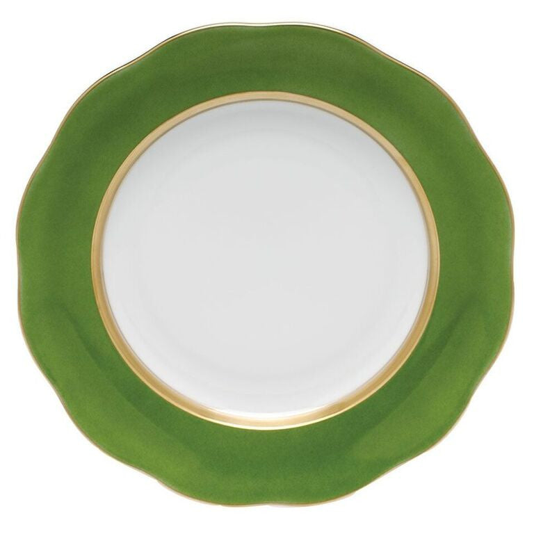 Elegant Fern Pattern Dessert Plates - Set of 6 for Cake, Pastry & Fruit Serving - Perfect for Tea Parties, Weddings & Home Decor