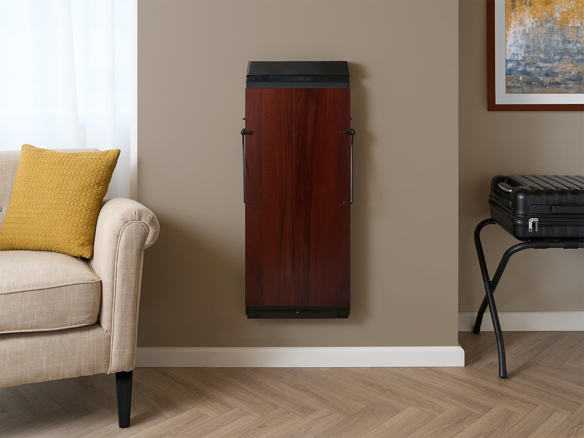 Corby 4400 Pants Press in Mahogany - Professional Steam Ironing Machine for Trousers & Dress Pants - Perfect for Home, Laundry Business & Tailor Shop Use
