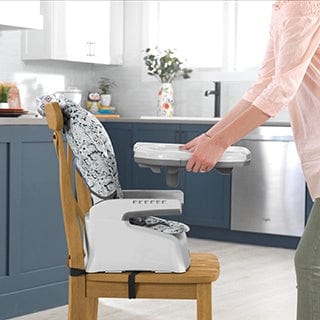 Chicco Portable Snack Booster Seat for Toddlers - High Chair for Dining Table - Perfect for Home, Restaurant & Travel Use