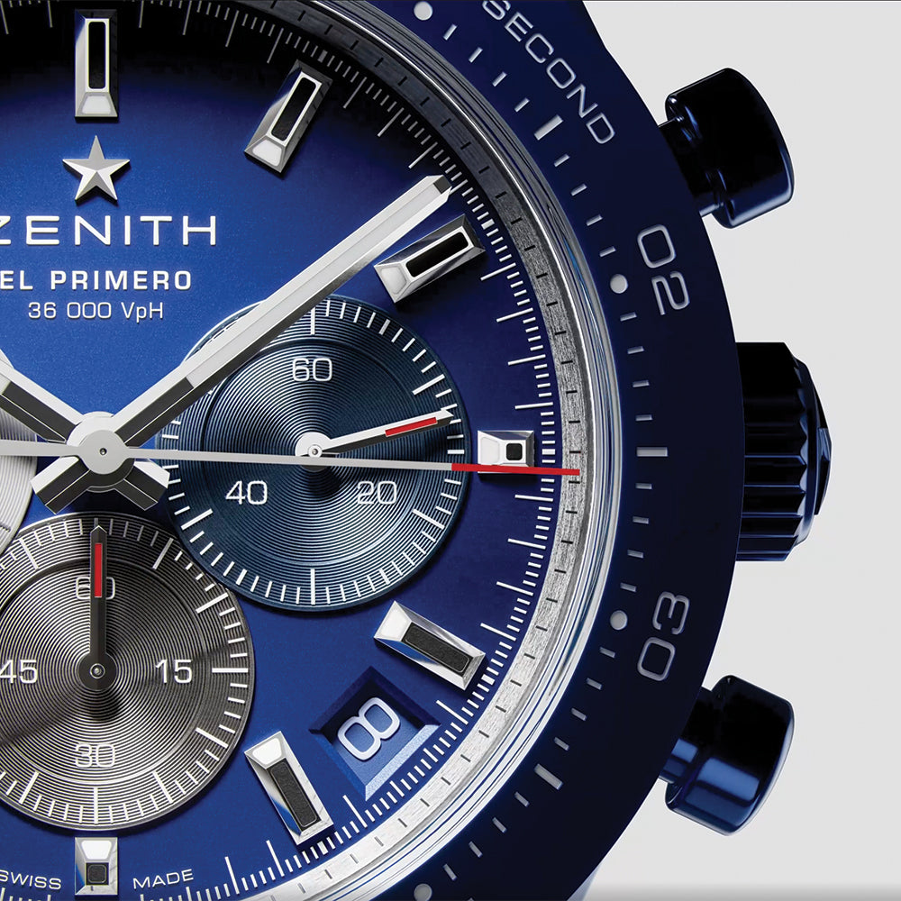 Chronomaster Sport 160th Anniversary Edition 41mm Ceramic Watch - Blue Dial with Stainless Steel Bracelet & Bonus Rubber Strap - Perfect for Luxury Collectors & Special Occasions