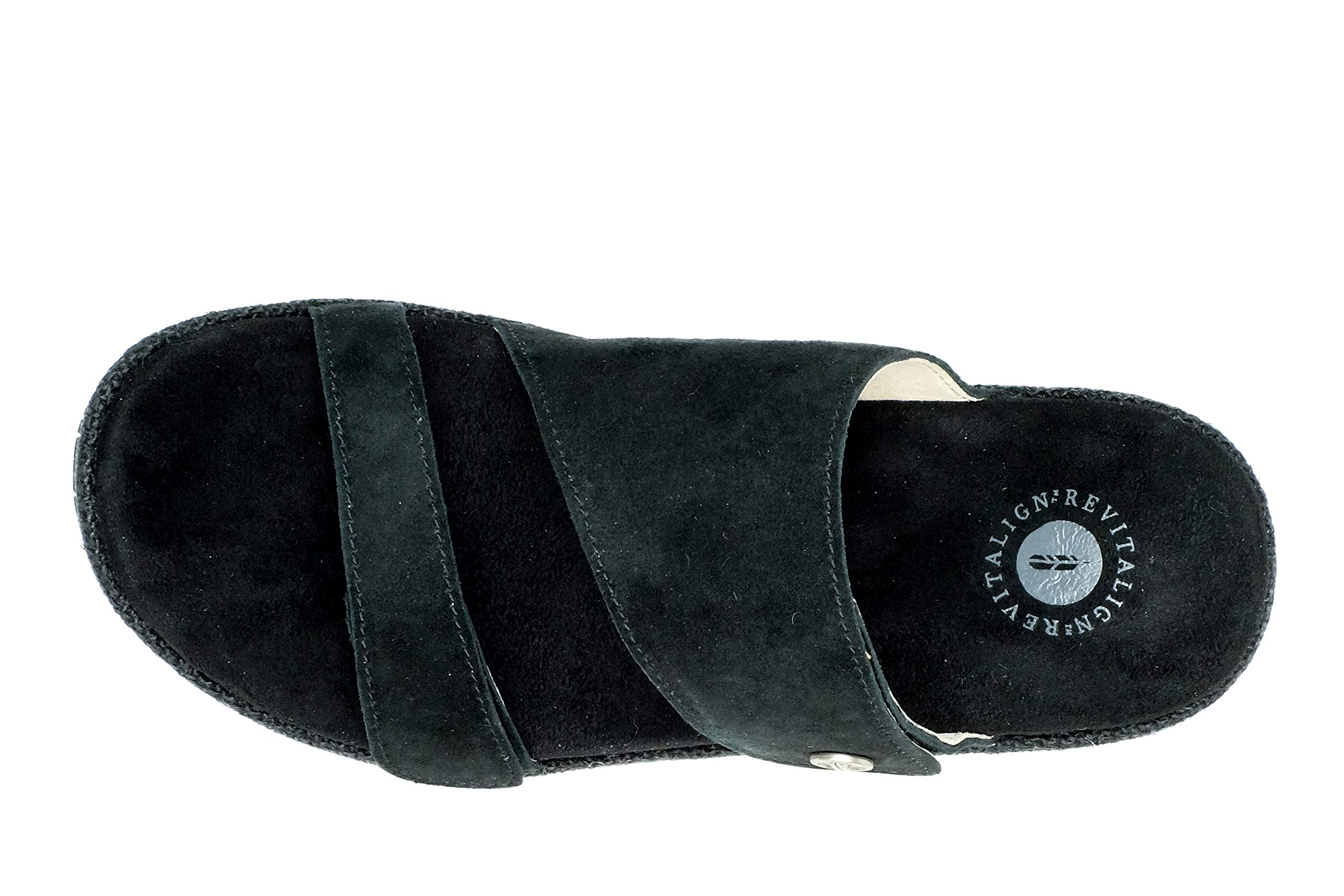 REVITALIGN Women's Comfortable Wedge Sandals with Arch Support - Stylish Summer Casual Shoes for Walking, Travel & Beach Outfits