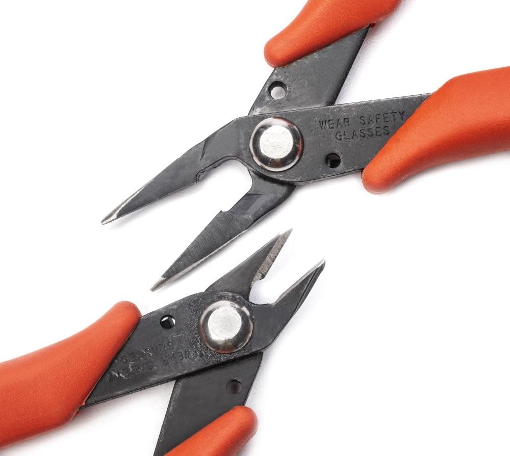 Precision Mini Wire Cutter & Pliers Set - Crescent S2KS5NN for Jewelry Making, Electronics Repair & Crafting - Compact Hand Tool Kit for DIY Projects