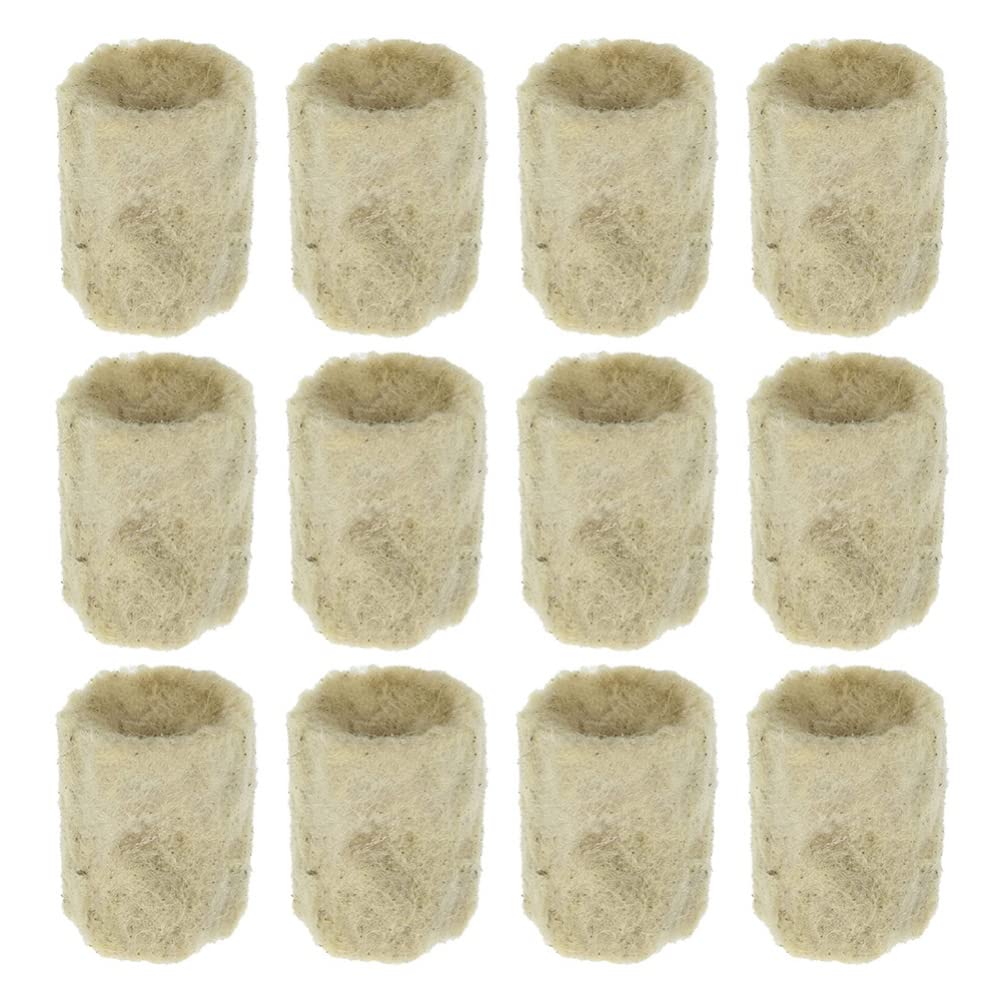 50pcs Rockwool Cubes for Hydroponics - Stonewool Starter Cubes for Plant Propagation, Seed Starting & Cloning Cuttings | Ideal for Indoor Gardening, Greenhouse & Hydroponic Systems