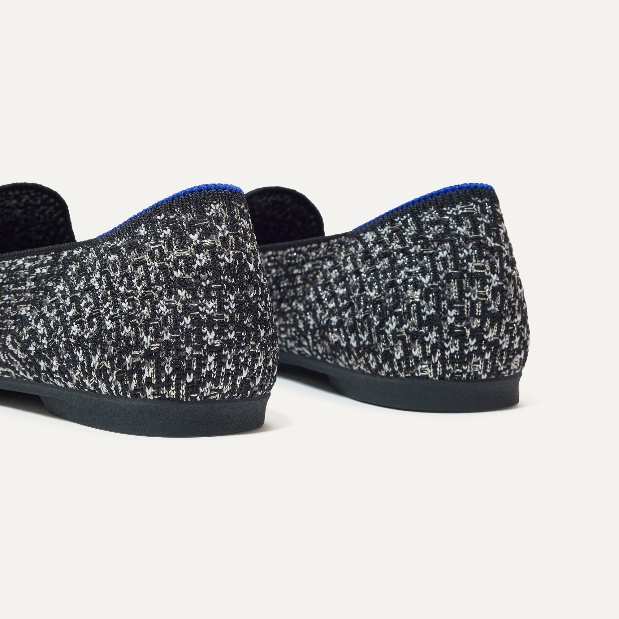 Stylish Almond Loafer in Dusk Tweed - Comfortable & Trendy Women's Slip-On Shoes for Work, Office & Casual Outfits