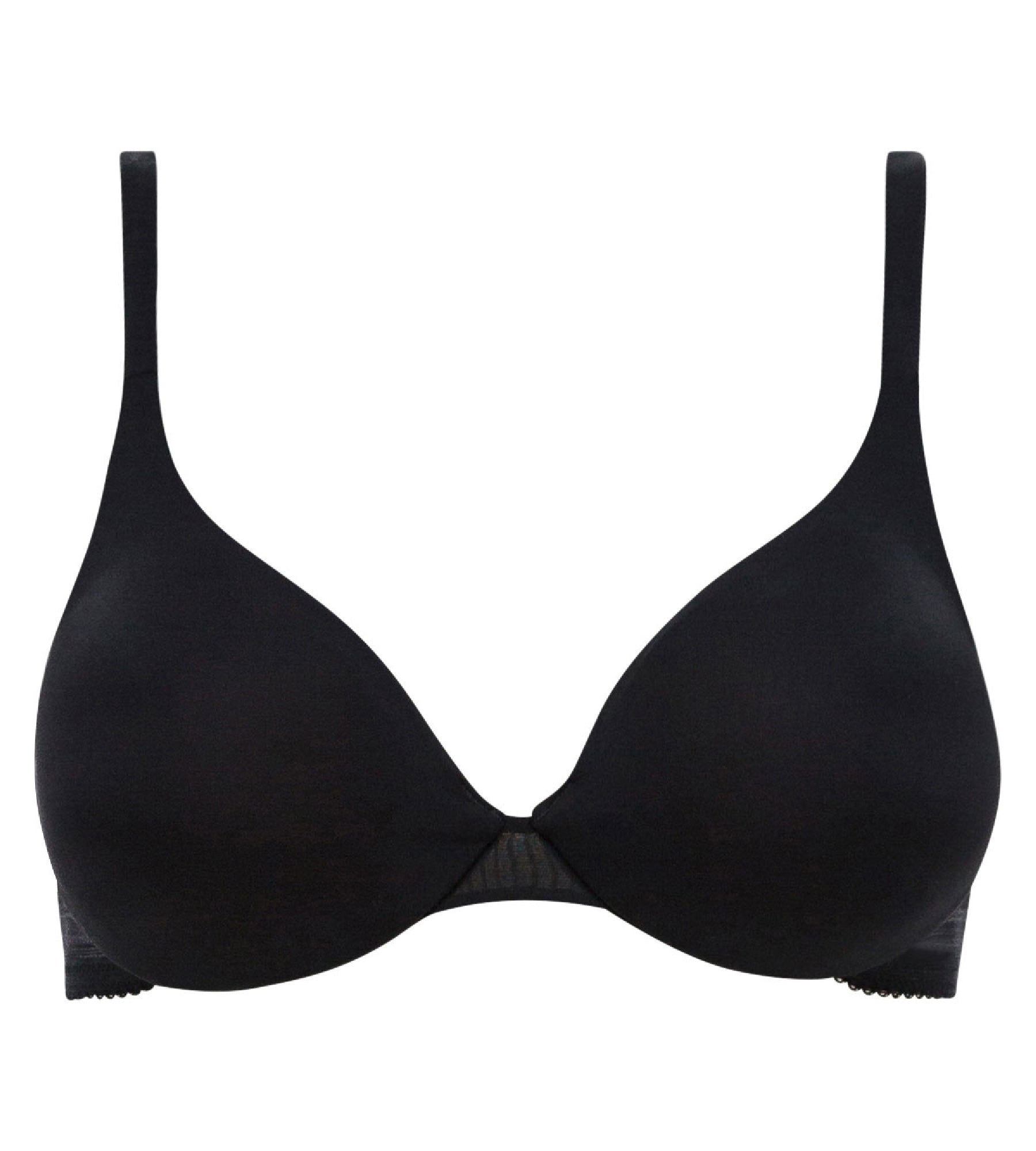 Invisible Free Wireless Black Underwire Bra - Comfortable Support for Everyday Wear, Workouts & Special Occasions