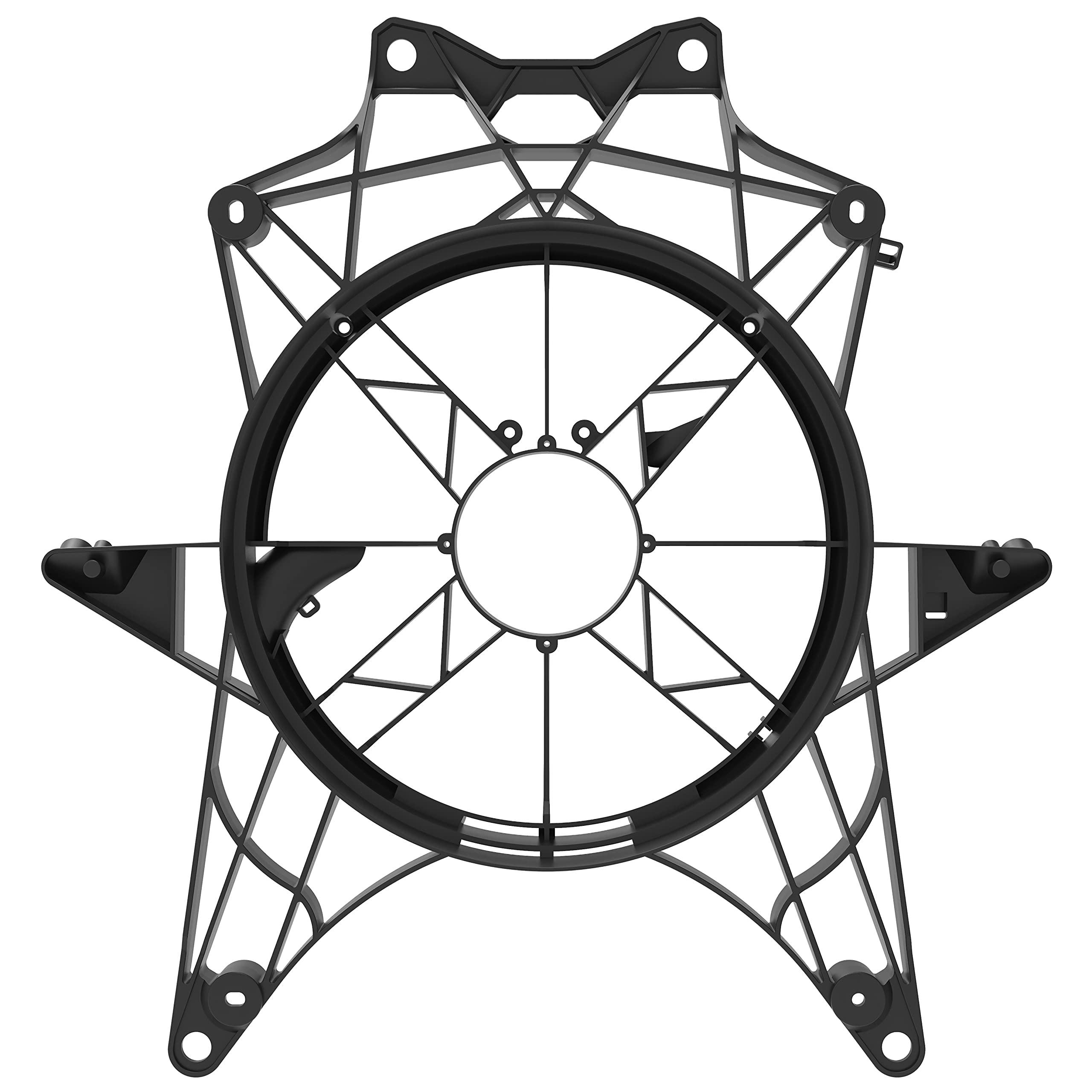 SAUTVS Can-Am Maverick X3 Fan Outer Cover & Cooling Radiator Fan Replacement (Fits 2017-2025 X3/X3 MAX/R/RR Models) - 1PC #709200588 - Perfect for Off-Roading & Trail Riding Accessories