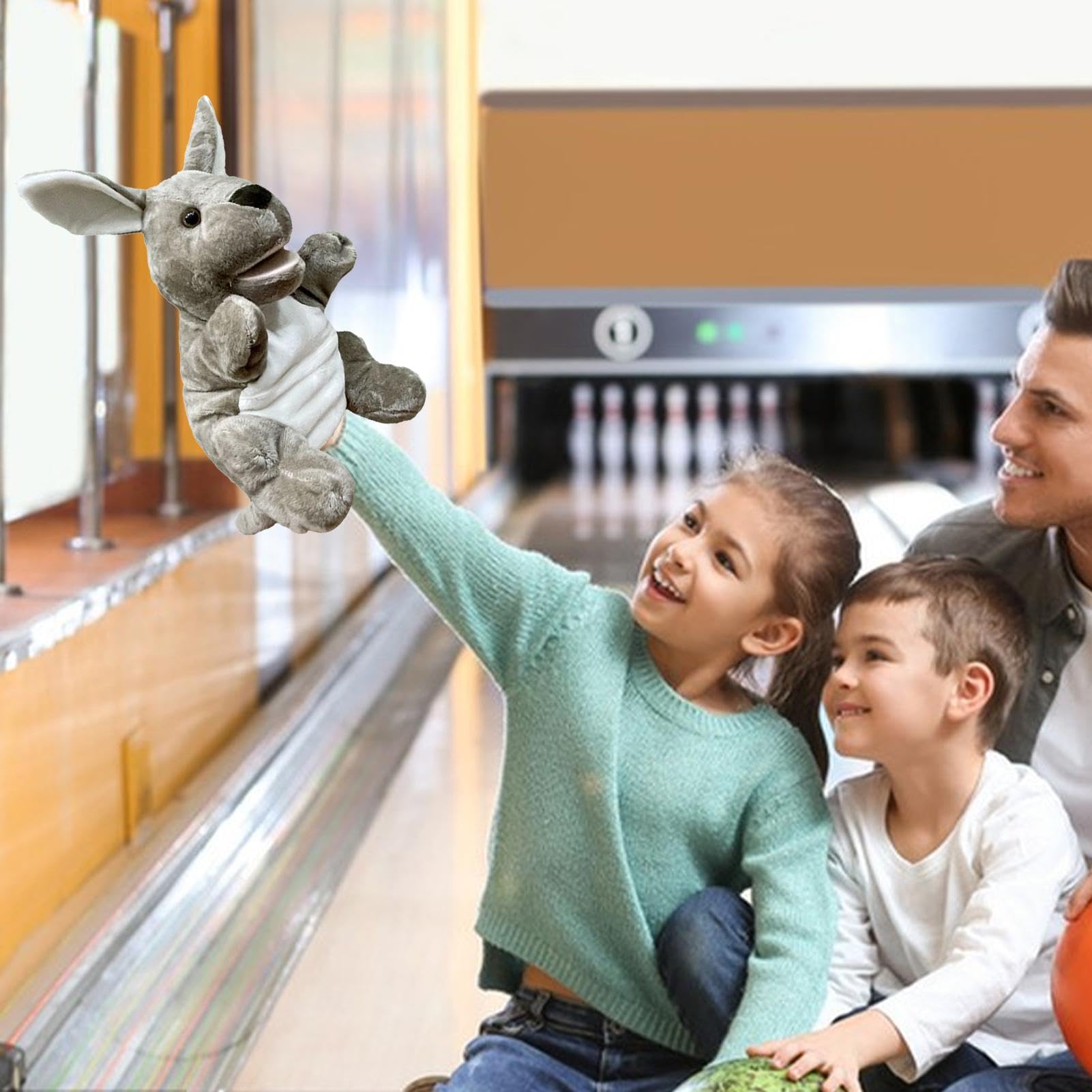 Soft Animal Hand Puppets for Kids - Plush Educational Puppet Toy for Storytelling, Classroom Activities & Interactive Play | Perfect for Pretend Play, Early Learning & Parent-Child Bonding