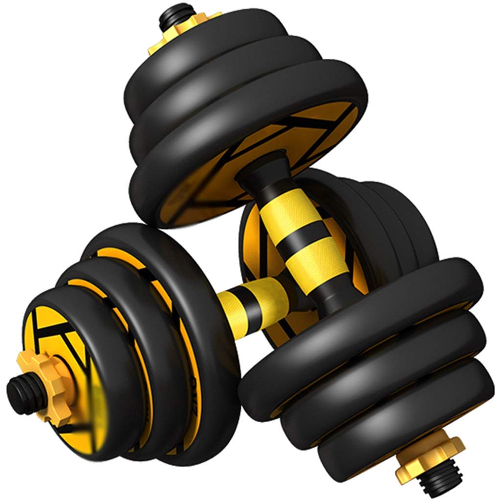 Adjustable Dumbbell Set 40kg - Black Home Gym Dumbbells for Men & Women, Strength Training Equipment for Weight Loss & Fitness - Perfect for Home Workouts, CrossFit, and Muscle Building