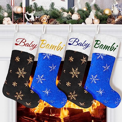 Black Or Blue Snowflakes Custom
