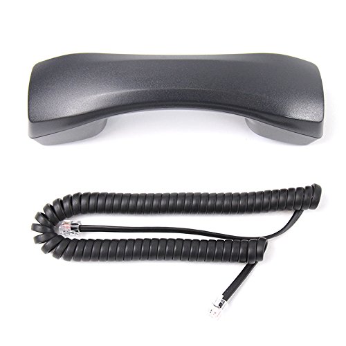 Toshiba DKT-3000 Series Replacement Handset with Curly Cord - Compatible with 3010-S, 3010-SD, 3020-S, 3020-SD & 3007SD Models - Perfect for Office Phones, Call Centers & Business Communications