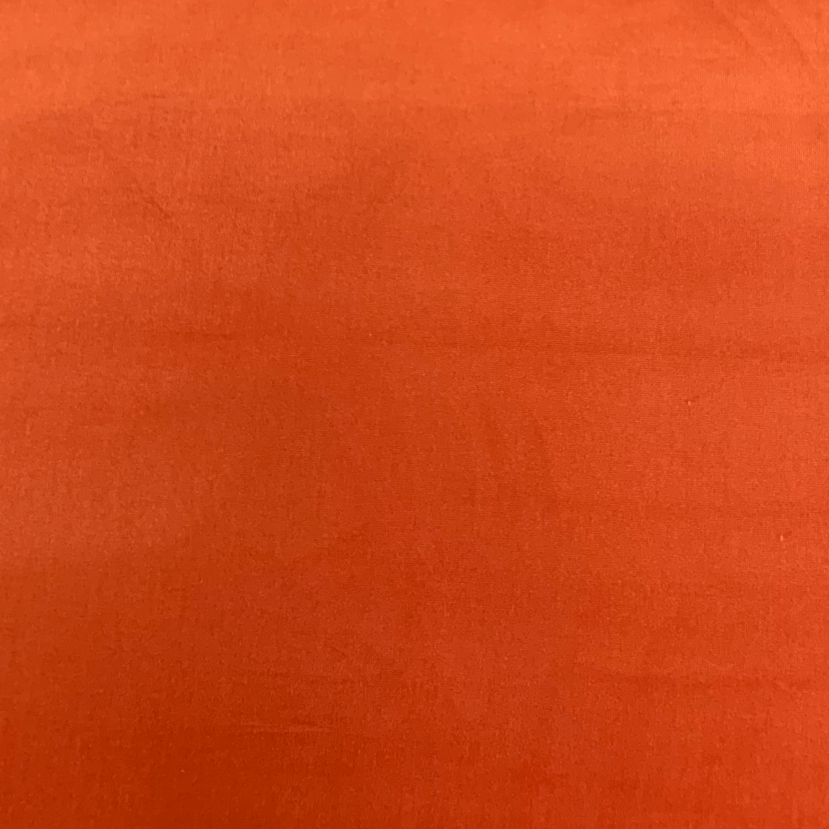 Soft Tangerine Cotton Blend Velvet Fabric for DIY Crafts, Upholstery & Home Decor - Premium Textile Material for Sewing, Curtains & Clothing