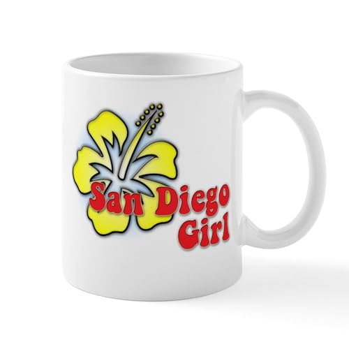 White - San Diego Girl Mug