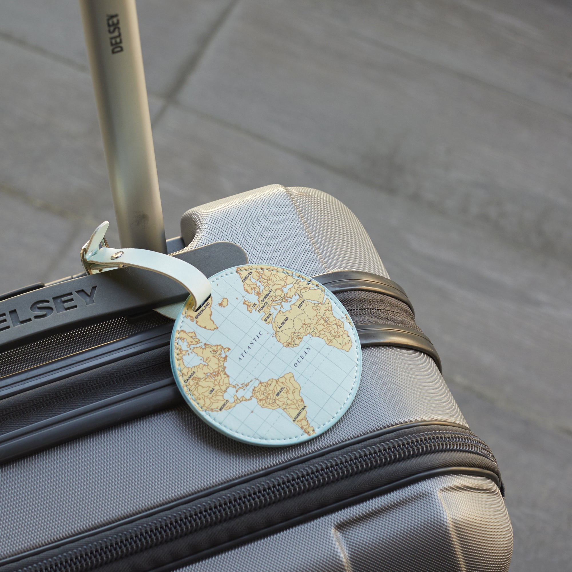 Durable Personalized Luggage Tags for Travel - Custom Name ID Bag Tags for Suitcases, Backpacks & Carry-Ons - Perfect for Airports, Business Trips & Vacations