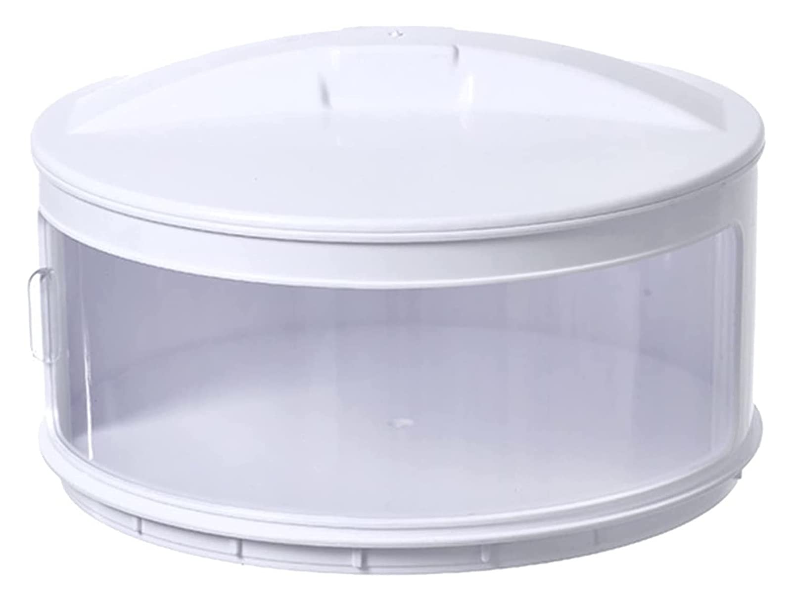 JSY 3-Tier Kitchen Food Storage Container Set - Airtight Leftovers Organizer for Meat, Bread, Fruits & Vegetables - BPA-Free Refrigerator Storage Box with Lid (1 Layer) - Perfect for Meal Prep, Fridge Organization & Pantry Storage