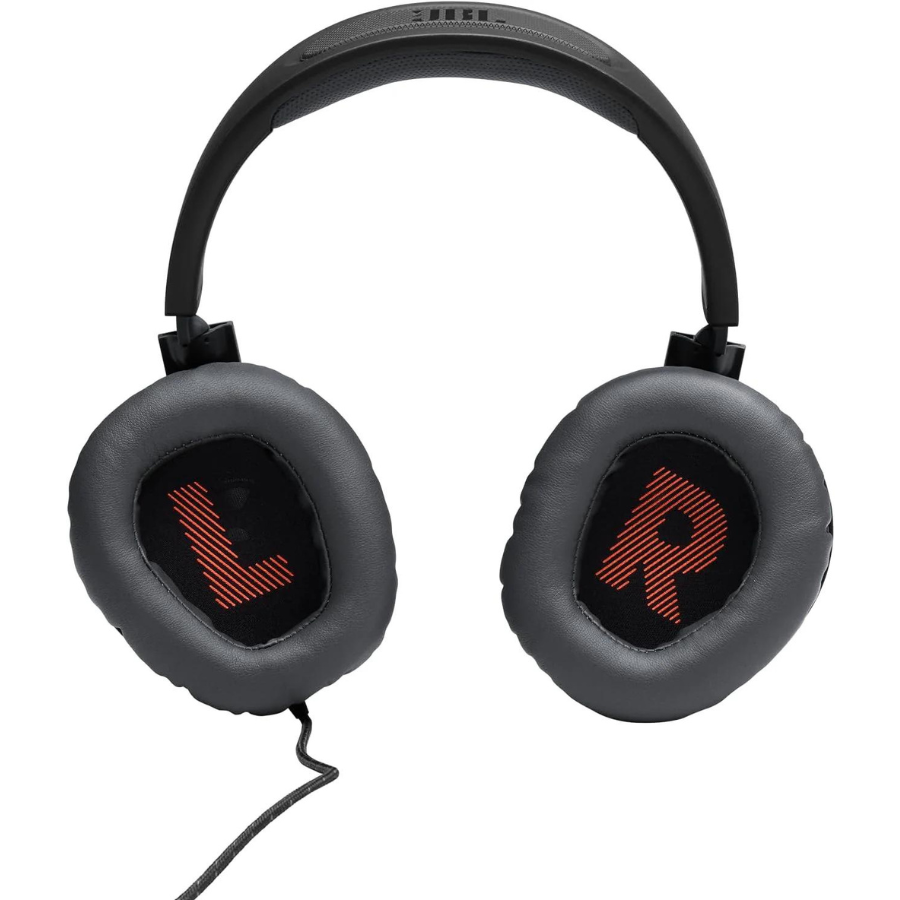 JBL Quantum 100 Wired Over-Ear Gaming Headset with Mic - Lightweight Comfort, Crystal Clear Sound for PC, PS4, Xbox - Perfect for Gaming, Streaming & Online Classes