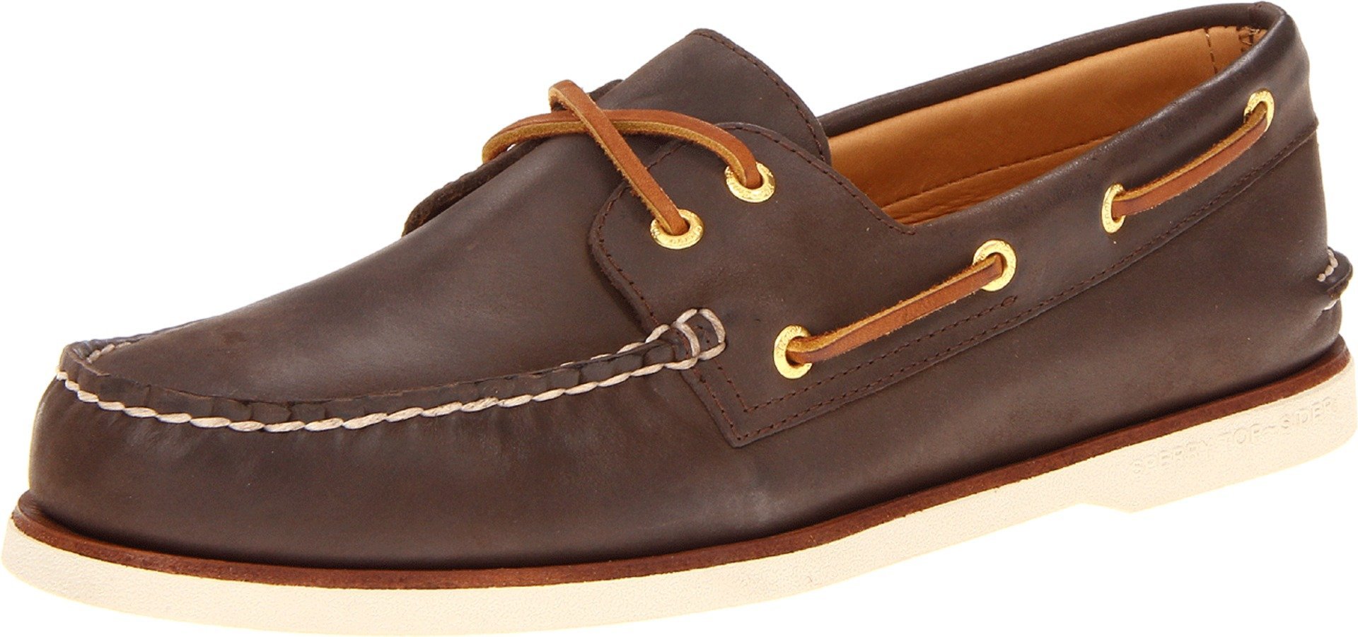 Sperry Men's Gold Cup Authentic Original 2-Eye Boat Shoes - Premium Leather Deck Shoes for Sailing, Casual Wear & Outdoor Adventures