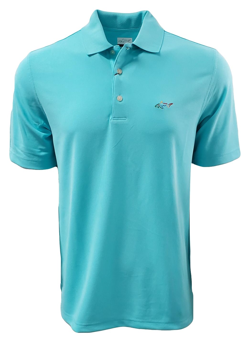 Greg Norman Men's Casual Golf Shirts - Comfortable & Stylish Polo for Golf, Work & Everyday Wear - Moisture-Wicking Performance Fabric