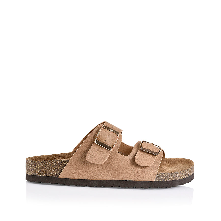 Xylo Footbed Slides - Comfortable Soft Biscuit Sandals for Men & Women | Perfect for Home, Pool, Beach & Relaxation