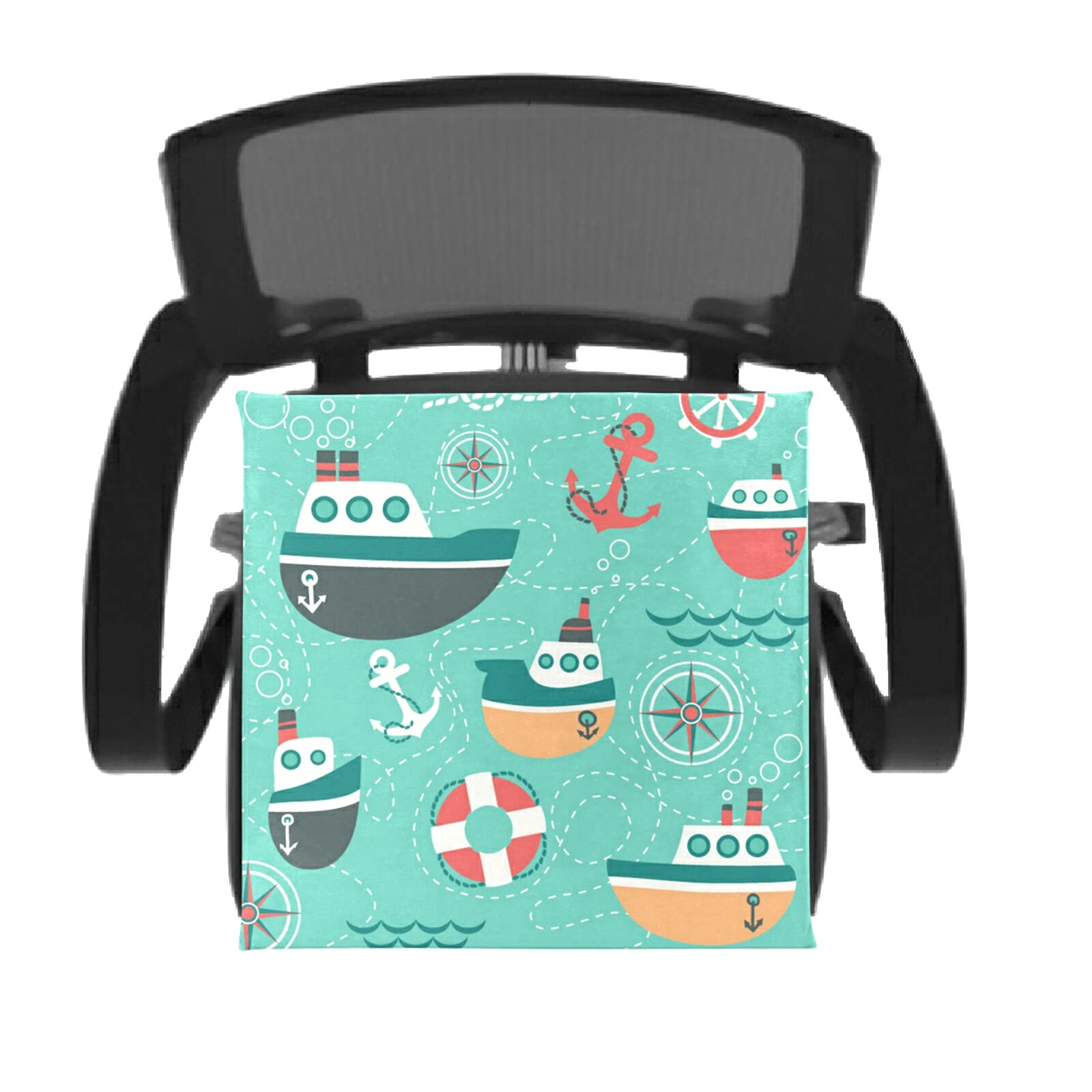 Boat Anchor Chair Cushion - Memory Foam Seat Cushion with Washable Cover - Comfortable Chair Pad for Dining, Kitchen & Office Chairs - Perfect for Home, Office & Outdoor Use