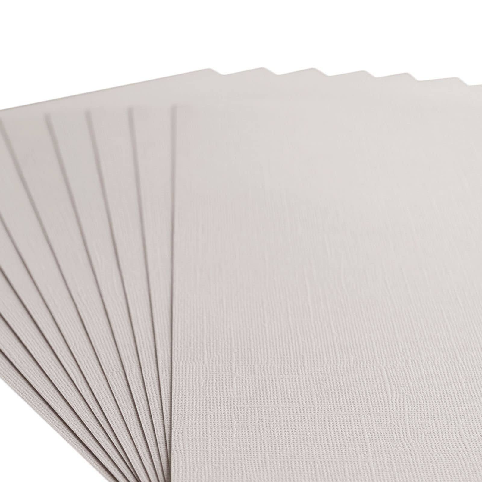 Vaessen Creative Florence Textured Cardstock - 216gsm A4 Paper (10 Sheets, Cool Grey/Beige) for Scrapbooking, Card Making, Die Cutting | Premium Craft Paper for DIY Projects, Wedding Invitations & Home Decor