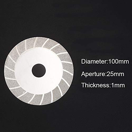 100mm Diamond Grinding Disc Wheel - Premium Cutting Blade for Glass, Tile & Stone - Fits Angle Grinders - Perfect for DIY Projects, Home Renovation & Metalworking