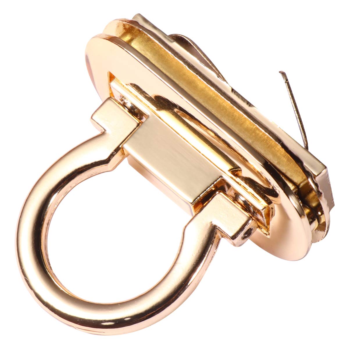Exceart 4PCS Premium Hardware Padlock & Purse Accessories Set - Secure Lock Buckle for Wallets, Clutches, Suitcases & Mortise Locks | Ideal for Travel, Daily Use & Anti-Theft Protection