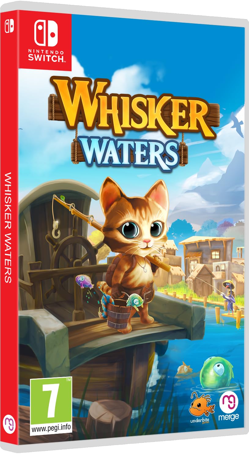 Whisker Waters - Fun Cat Adventure Game for Nintendo Switch - Perfect for Family Game Night & Pet Lovers