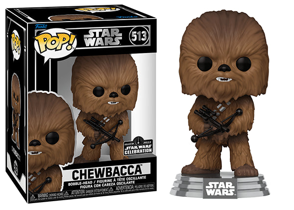 Star Wars Chewbacca 513 Exclusive Action Figure - 2022 Celebration Convention Limited Edition - Perfect for Collectors and Star Wars Fans Display