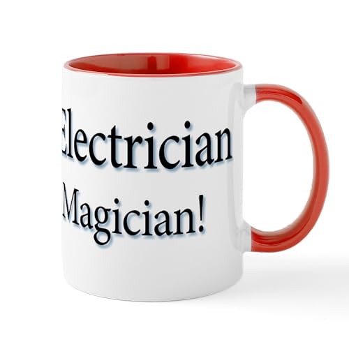 White/Red Inside - I'm An Electrician Not A Magi Mug