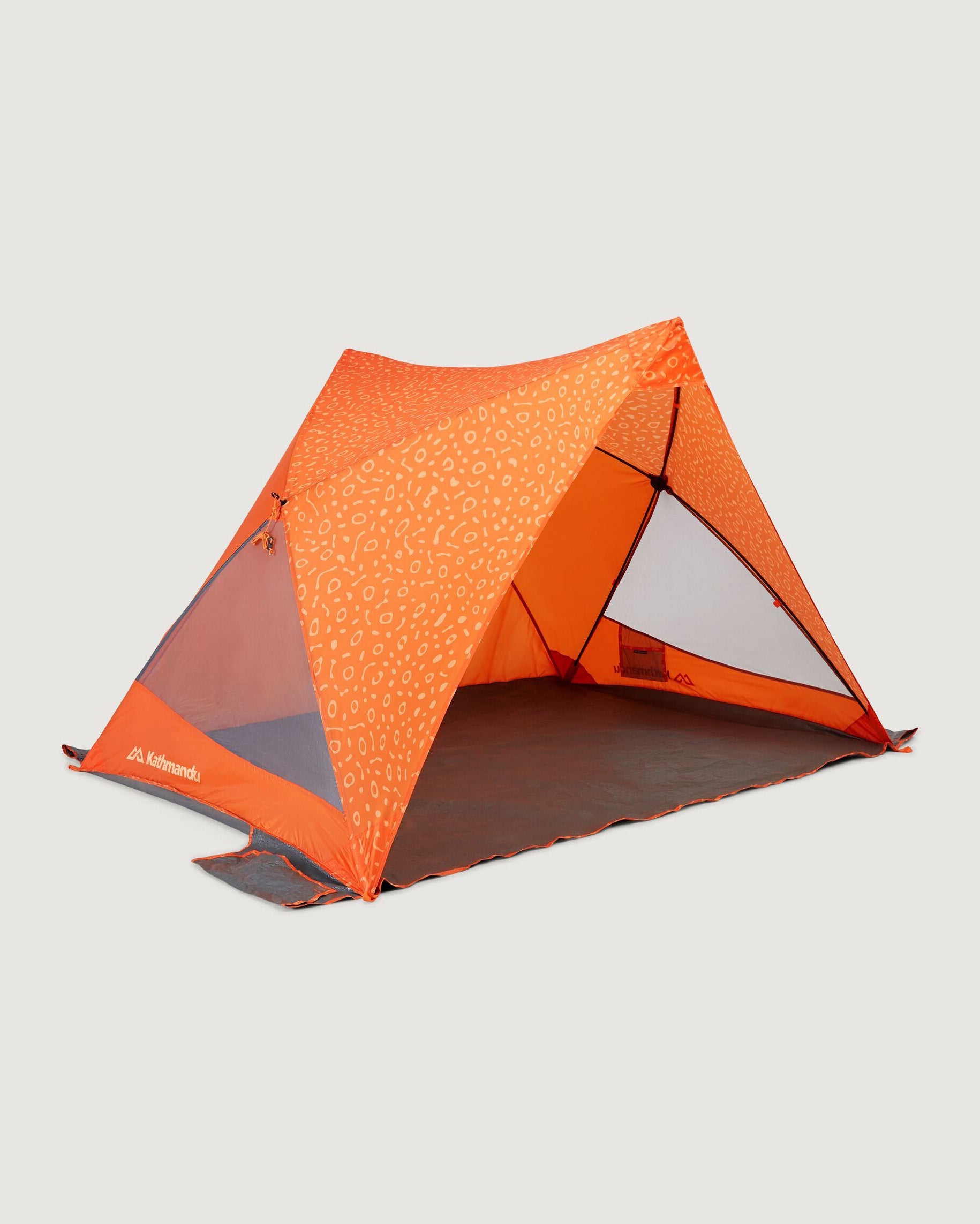 Retreat Quick Pitch Beach Shelter - Alpenglow/Lolly Manta Print Sun Shade Tent for Family, Camping & Outdoor Activities - Perfect for Beach, Picnics & Backyard Relaxation