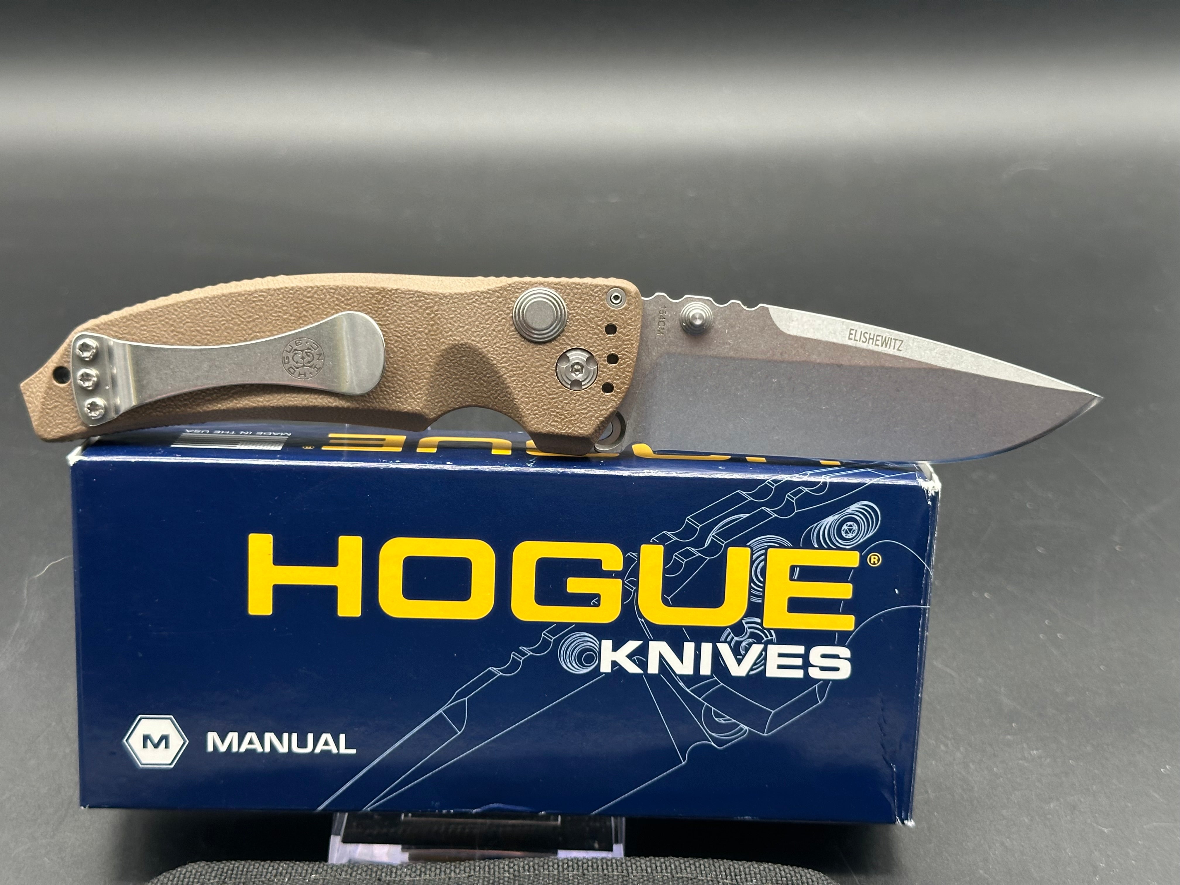 Hogue EX-A03 Elishewitz Manual Folding Knife - 3.5