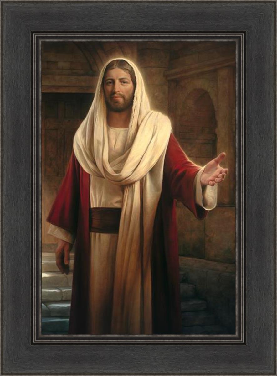 Come Follow Me by Howard Lyon - Inspirational Christian Art Print for Home, Church & Office Decor
