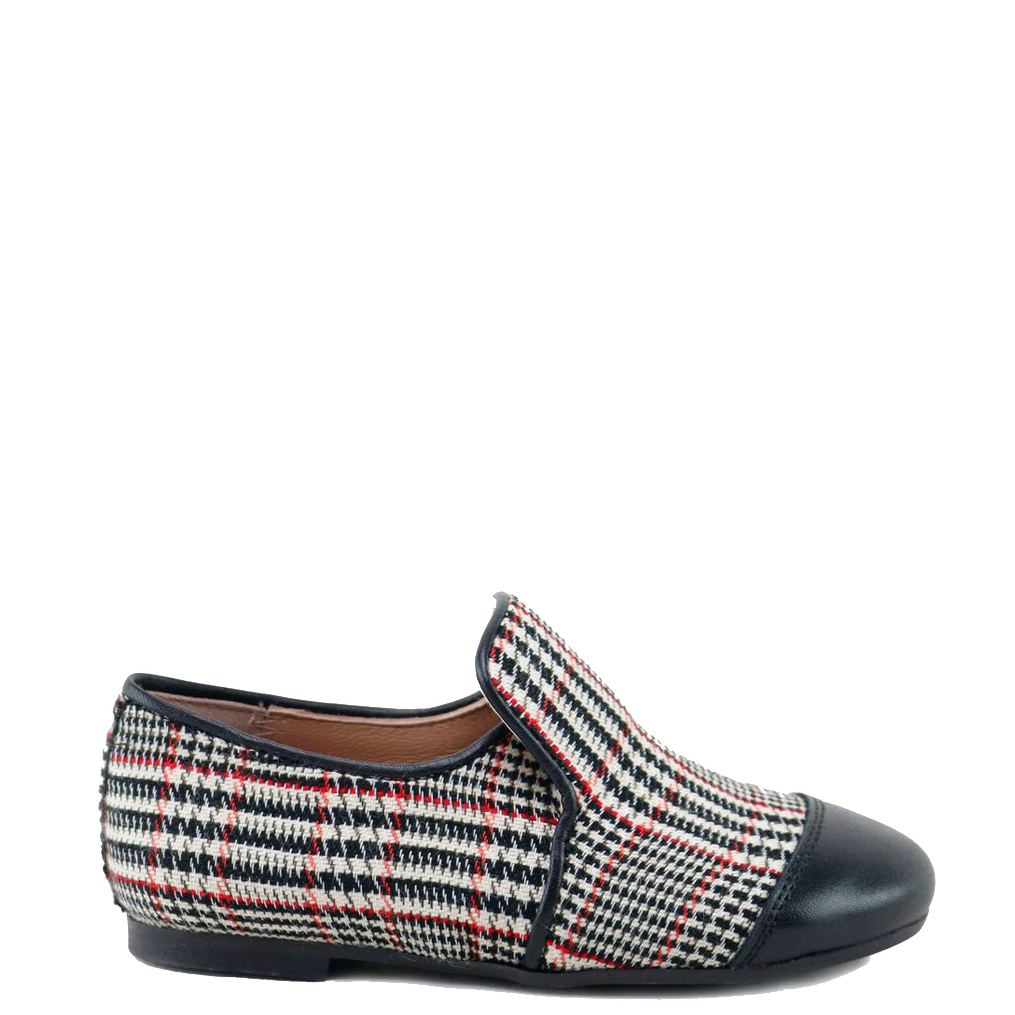 Stylish Black Plaid Cap Toe Smoking Loafers for Men - Perfect for Formal Events, Weddings & Business Occasions