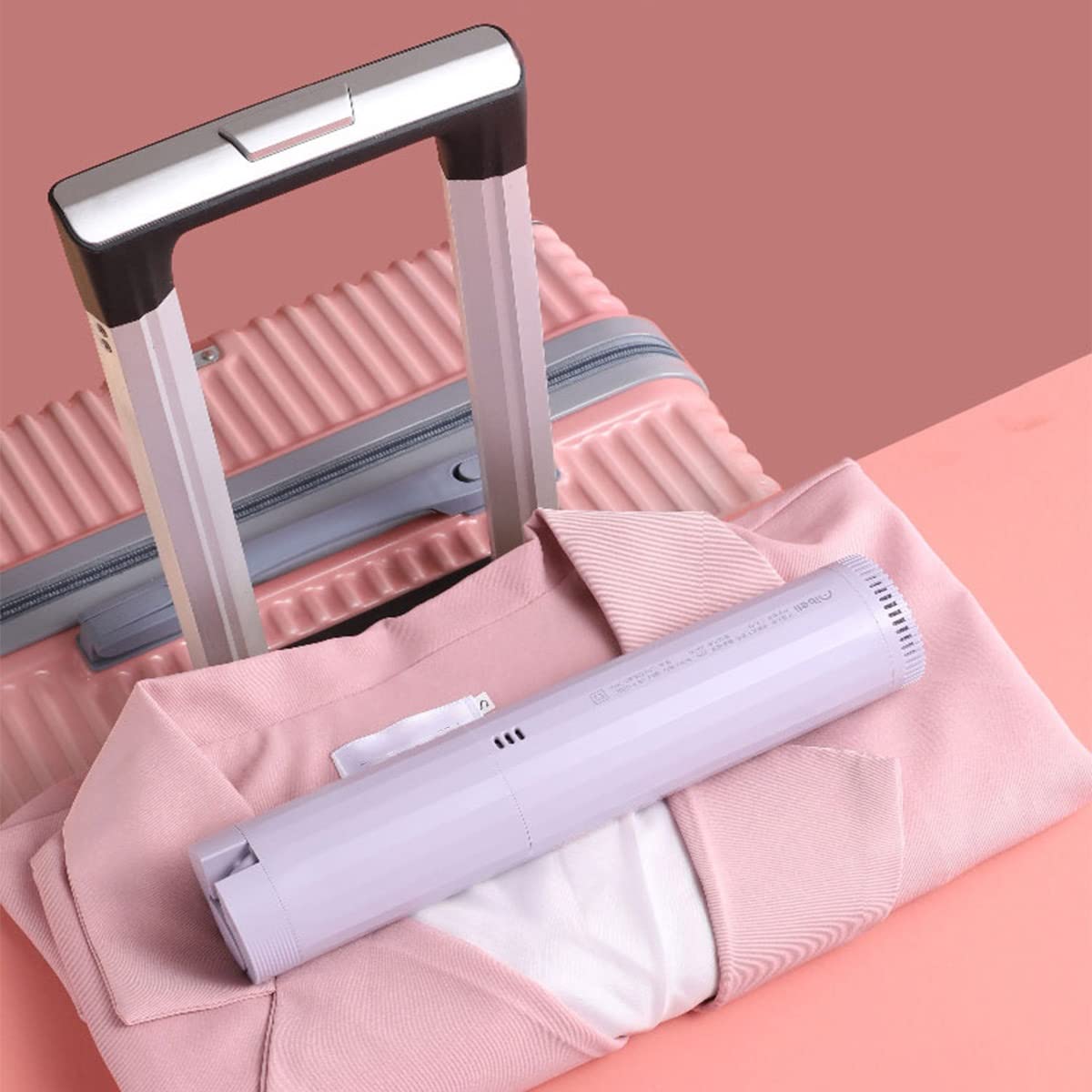 Portable Clothes Drying Rack - Foldable Mini Laundry Dryer for Apartments, RV & Travel - Energy Saving Space Saving White Garment Rack - Perfect for Small Spaces, Camping & Dorm Rooms