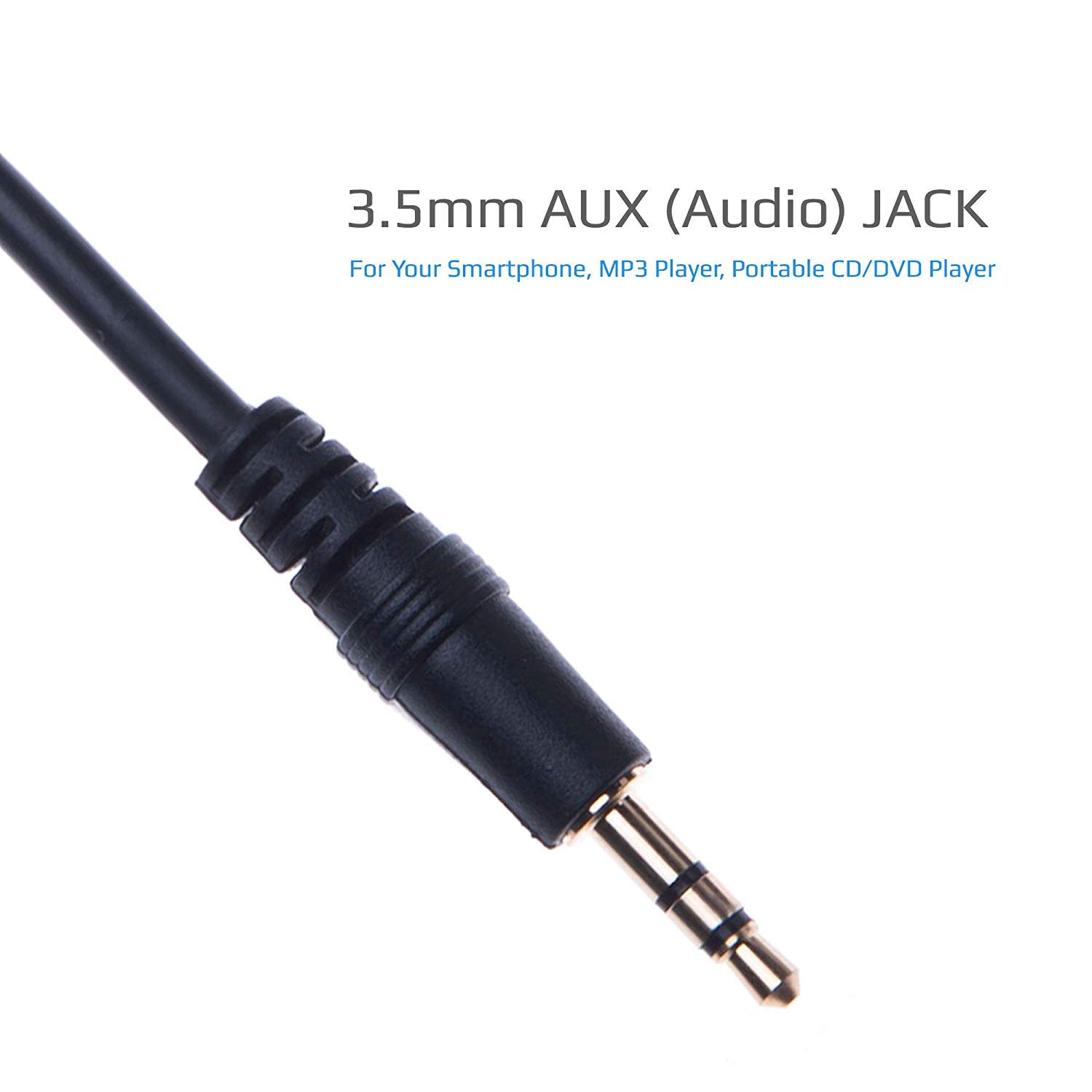 Keple 3.5mm Aux Cable for Mercedes Radio Audio - Compatible with 20 APS, 30 APS, 50 APS, Comand APS NTG2, AC289 | 5ft Car Audio Line-in Adapter | Perfect for Music Streaming & Hands-Free Calling in Your Mercedes