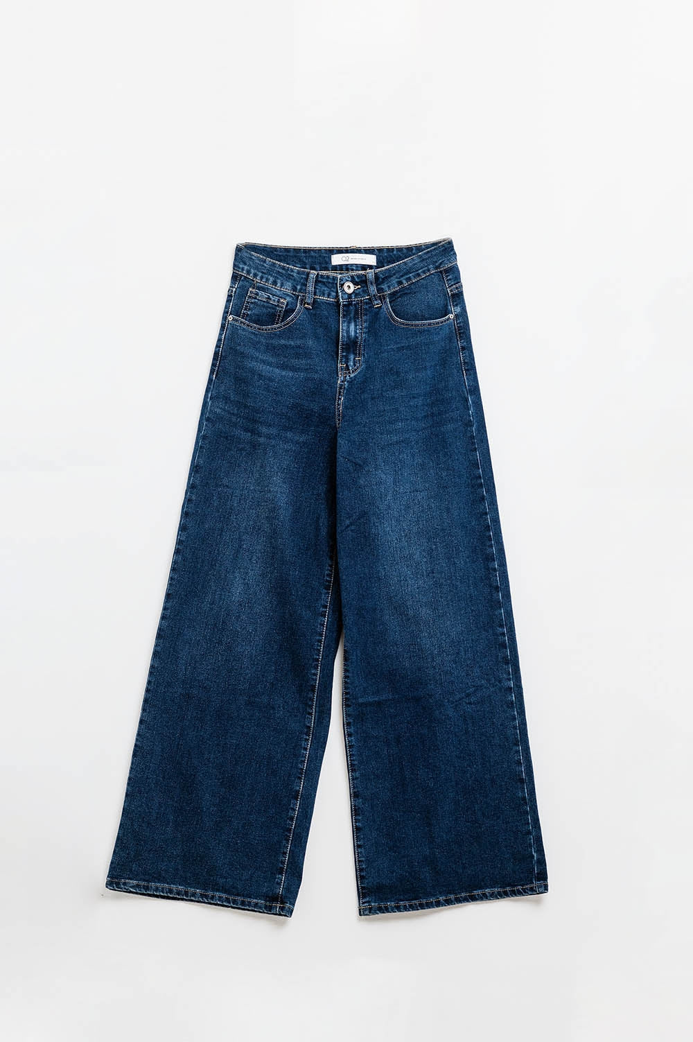 Dark Wash Plus Size Women's Jeans - Comfortable Stretch Denim for Casual Wear & Everyday Outfits