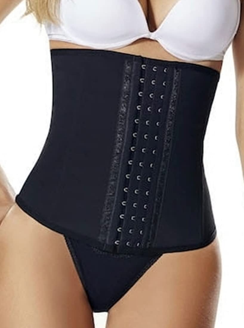 Women's Shapewear & Fajas Corset Waist Cincher - Natural Latex Fully Lined Bodysuit with Strong Yet Soft Fabric | Tummy Control & Hourglass Figure | Perfect for Everyday Wear, Special Occasions & Postpartum Recovery | USA Shipping