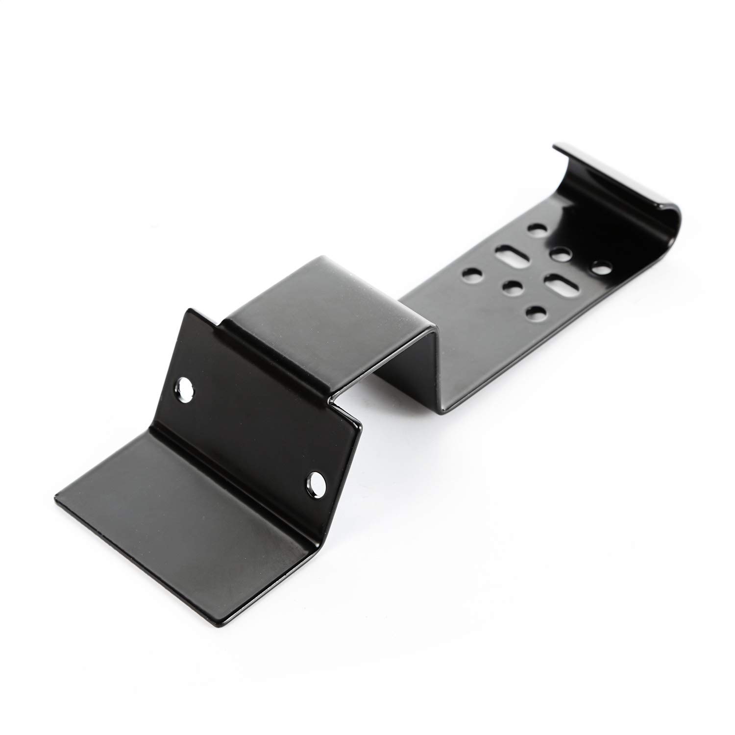 Rugged Ridge CB Radio Mounting Bracket for 2003-2006 Jeep Wrangler TJ - Heavy Duty Windshield Mount Kit (13551.07) | Perfect for Off-Road Adventures & Emergency Communication